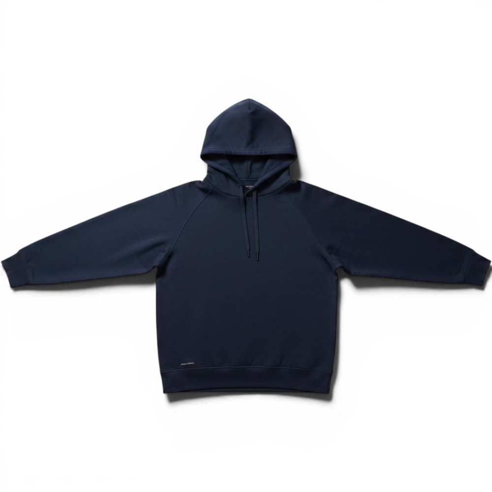 RUDIS Hoodie Mens XL Navy Blue Cool-Touch Pullover Raglan Wrestling Training
